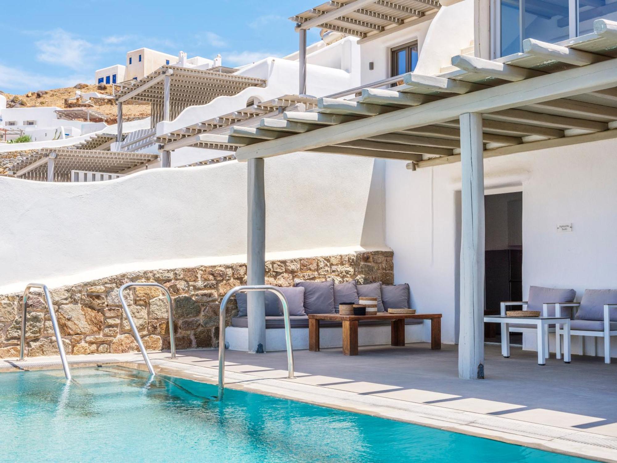 Sundance Suites Mykonos Merchia Beach Экстерьер фото