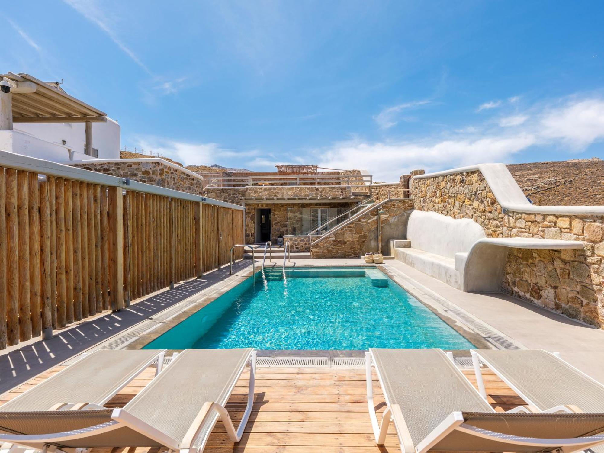 Sundance Suites Mykonos Merchia Beach Экстерьер фото