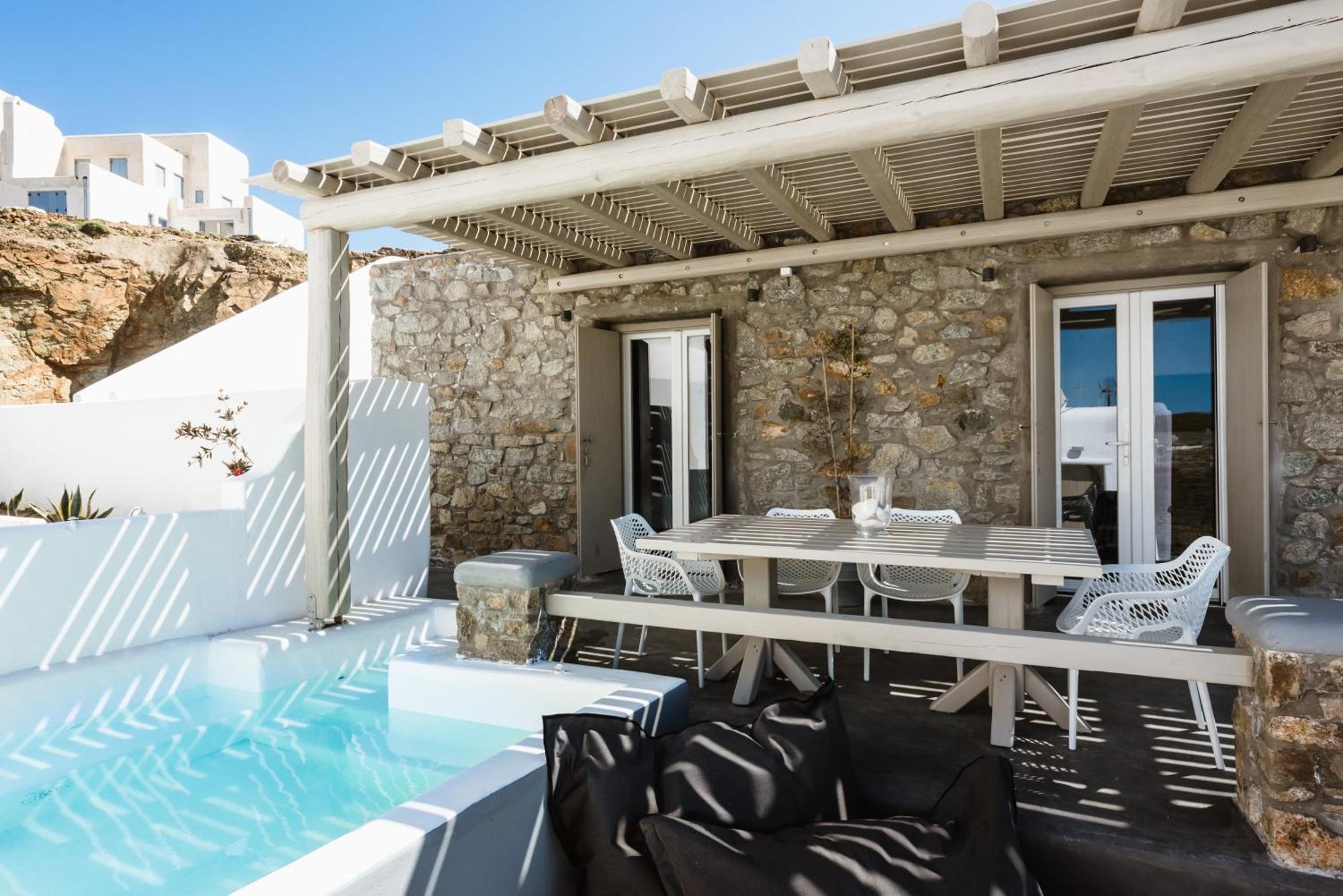 Sundance Suites Mykonos Merchia Beach Экстерьер фото