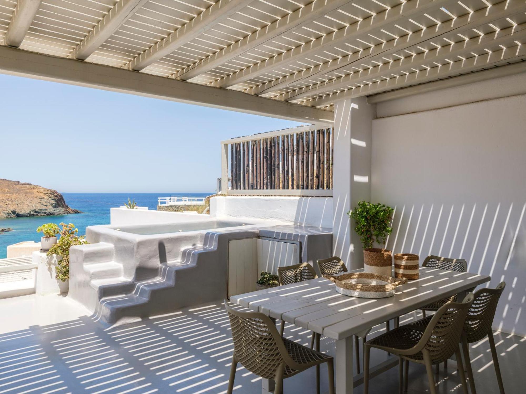 Sundance Suites Mykonos Merchia Beach Экстерьер фото