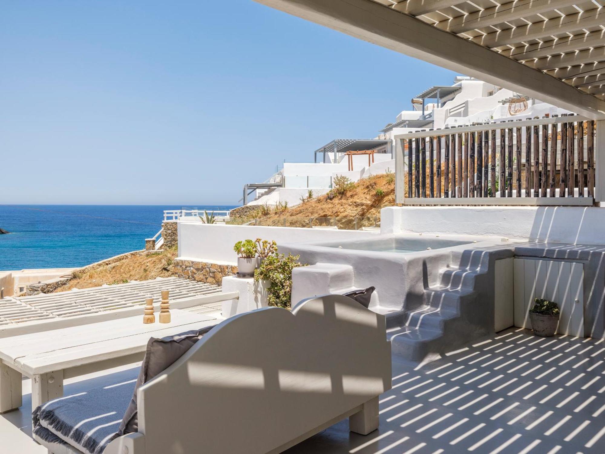 Sundance Suites Mykonos Merchia Beach Экстерьер фото